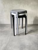 Ridder Duschklappsitz Max grau - Rutschfester Badhocker Bild 5