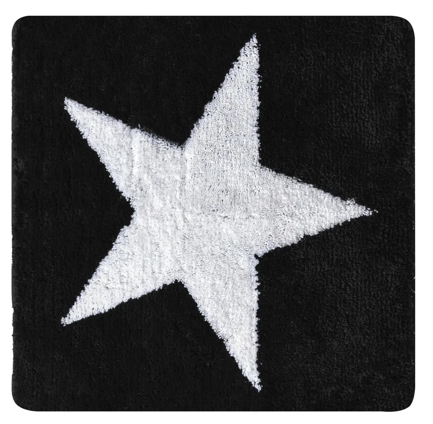 Ridder Badematte Star schwarz 100% Polyester-Microfaser - Bild 2