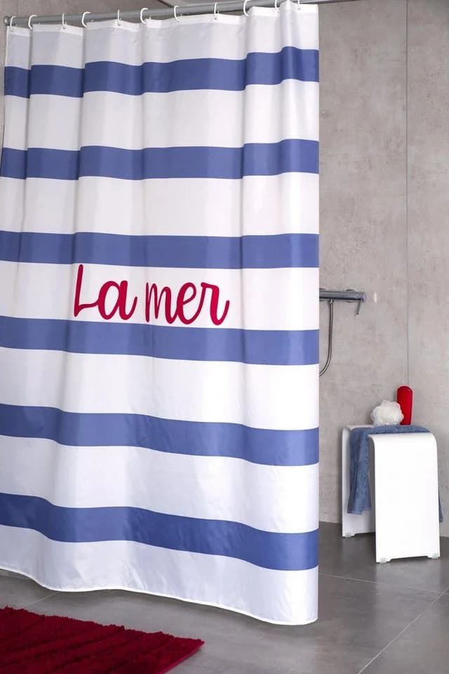 Ridder Duschvorhang La Mer multicolor Blickdicht Polyester