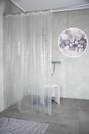 Ridder Duschvorhang Stone semitransparent 180 cm Bild 1