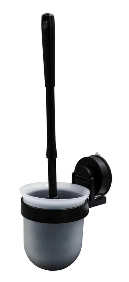 Ridder Badaccessoire-Set WC-Bürsten Garnitur VacuumCap Ela schwarz - Bild 2