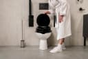 Ridder WC-Sitzerhöhung Sam schwarz Bild 1