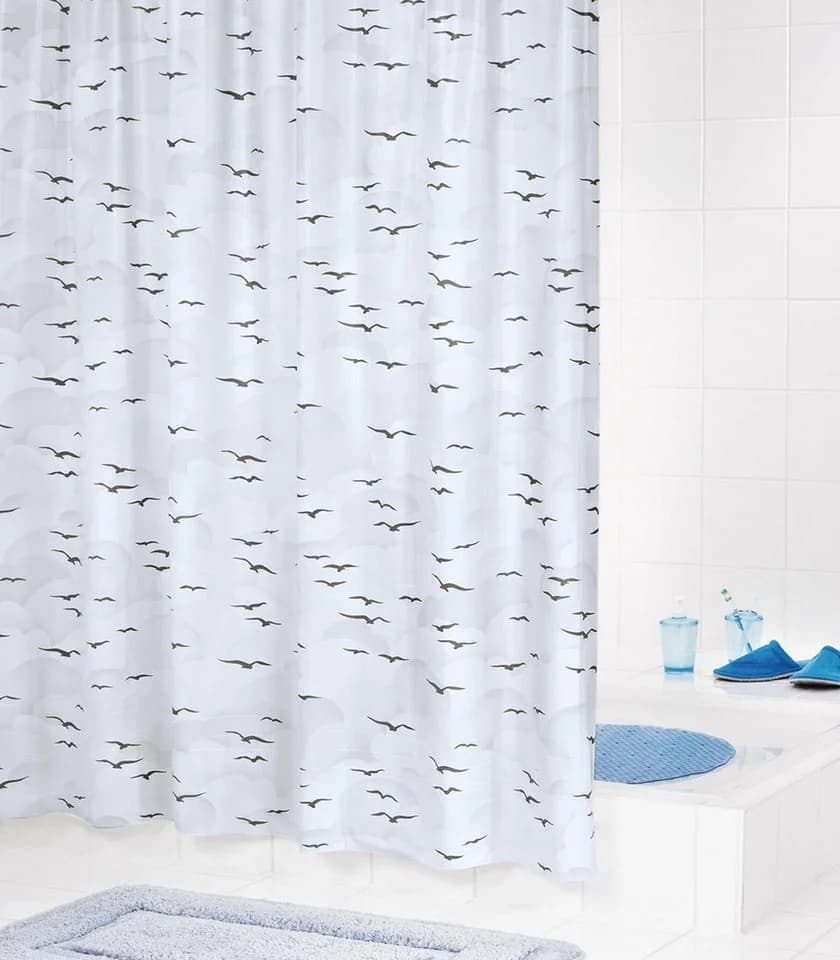 Ridder Duschvorhang Sylt Beige 120 cm