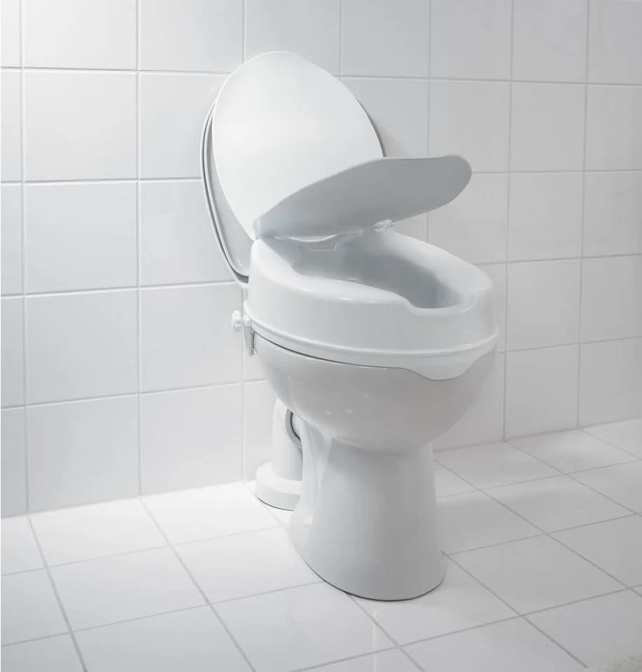 Ridder WC-Sitzerhöhung Sam Weiß Hygieneausschnitt - Bild 5