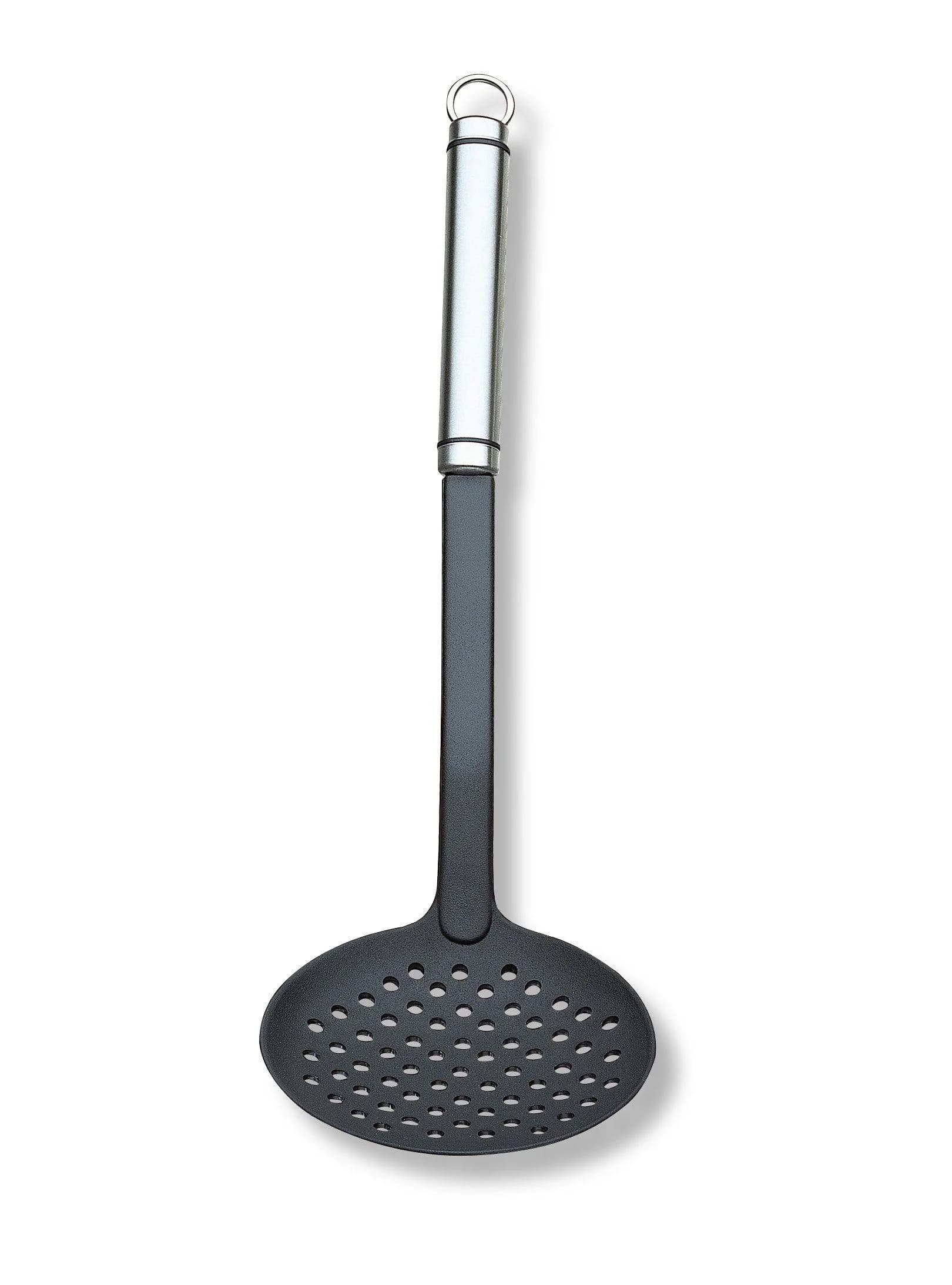 Schaumlöffel JUSTINUS TWINLINE Edelstahl 18/10 Kunststoff Silber