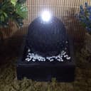 Wehmann Solarbrunnen Lotus mit LED-Beleuchtung Bild 1