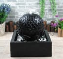 Wehmann Solarbrunnen Lotus mit LED-Beleuchtung Bild 2