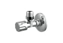 KIRCHHOFF Eckventil 1/2"AG x 3/8"AG x 10 mmQ mit Schubrosette selbstdichtend Bild 1