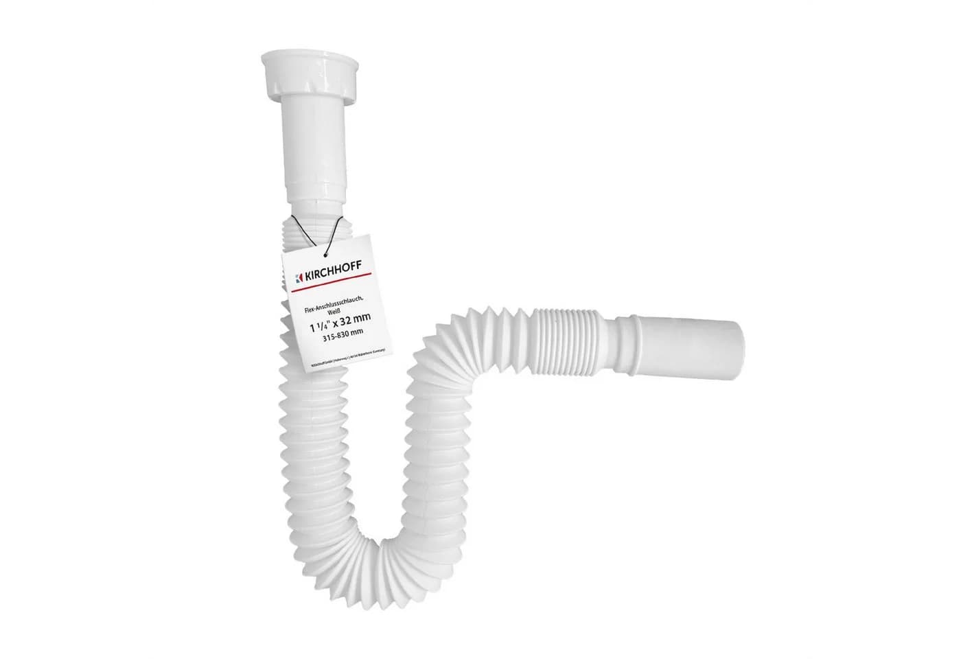 Kirchhoff Flexibles Anschlussrohr Weiß Magic Pipe - Bild 2