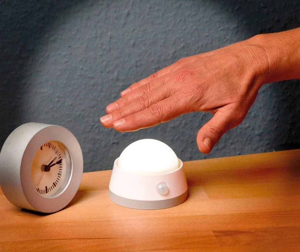Brennenstuhl LED Nachtlicht NLB 02 BS mit Bewegungsmelder und Push-Schalter