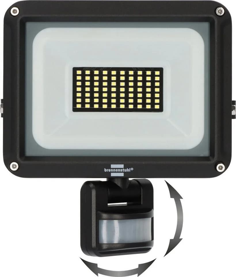 Brennenstuhl LED Wandstrahler JARO 4060 P Schwarz mit Bewegungsmelder - Bild 3