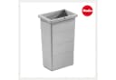 Hailo Inneneimer 10 Liter grau mit 2 Henkeln Bild 1