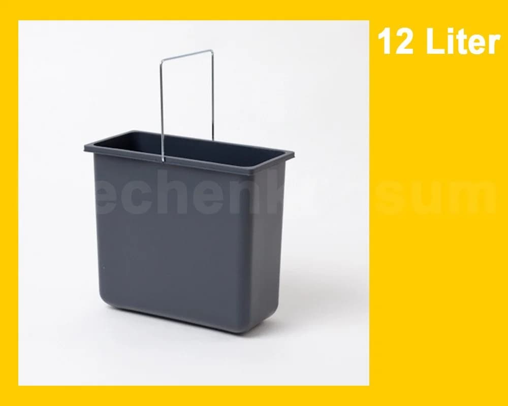 Hailo Einbaumülleimer 12 Liter grau Ersatz