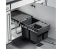 Hailo Einbaumülleimer TR Swing 40.3/35 35L Grau Bild 1