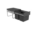 Hailo Einbaumülleimer TR Swing 40.3/35 35L Grau Bild 2