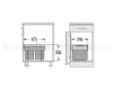 Hailo Einbaumülleimer TR Swing 40.3/35 35L Grau Bild 3