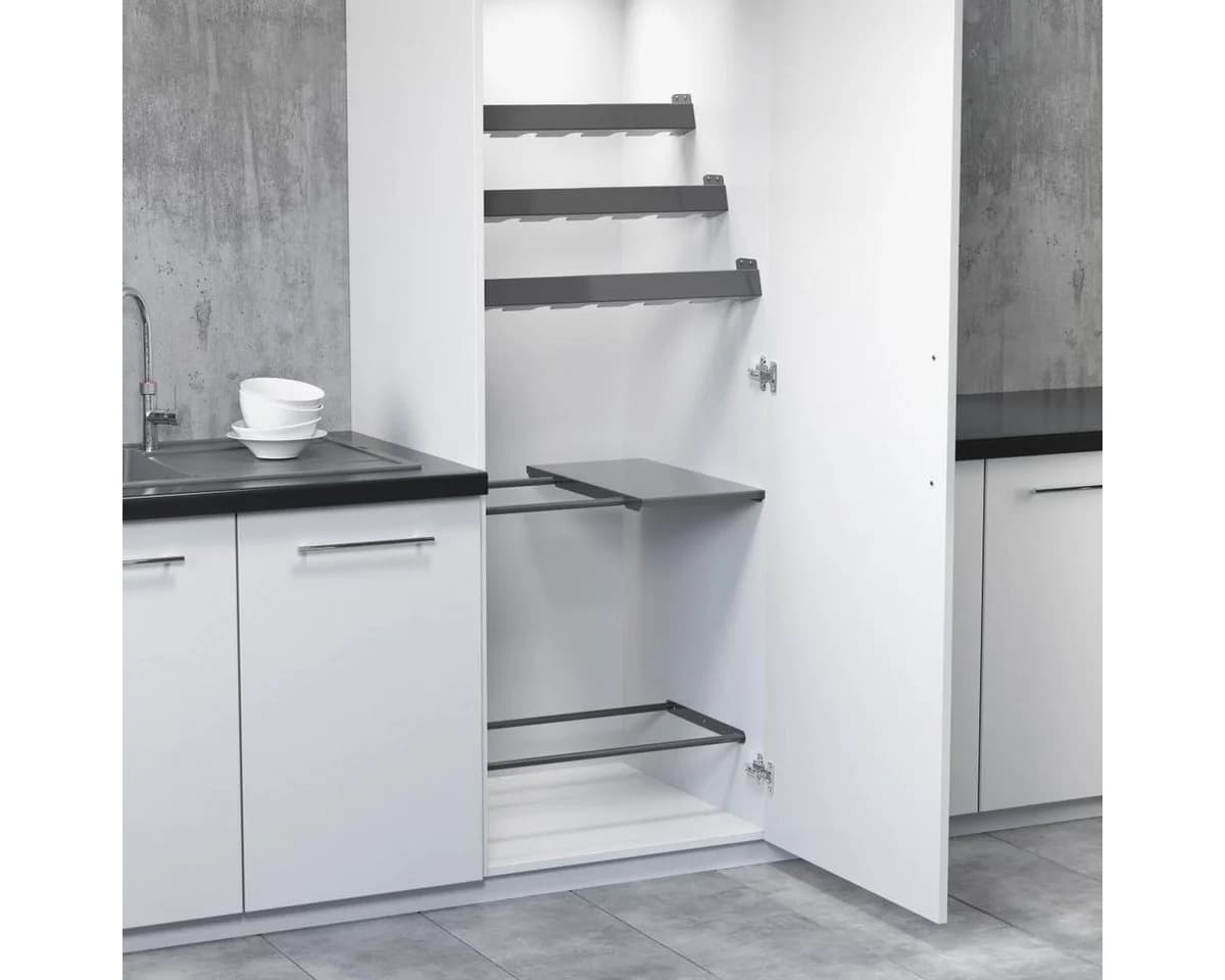 Hailo Getränkekistenhalter 60cm Schrankbreite Metall - Bild 3