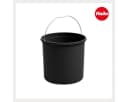 Hailo Inneneimer 12 Liter Schwarz Kunststoff Bild 1