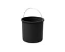 Hailo Inneneimer 12 Liter Schwarz Kunststoff Bild 2
