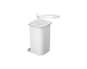 Hailo AS Pico 5 Einbaumülleimer 5L Weiß Swing-System Bild 2