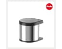 Hailo Einbaumülleimer Mono 12L Edelstahl Schwarz Schwenk Bild 1