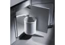 Hailo Einbaumülleimer Mono 15 Liter Edelstahl Weiß Automatischer Deckel Bild 1