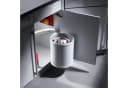 Hailo Einbaumülleimer Mono 15 Liter Edelstahl Weiß Automatischer Deckel Bild 3