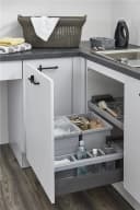 Hailo Einbaumülleimer Separato-K 34L Grau 3-fach Mülltrennung Bild 4