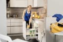 Hailo Einbaumülleimer Separato-K 600 3-fach Trennung Grau Bild 5