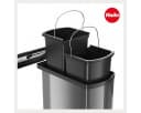 Hailo Einbaumülleimer MF Swing Duo 16 Liter dunkelgrau Bild 3