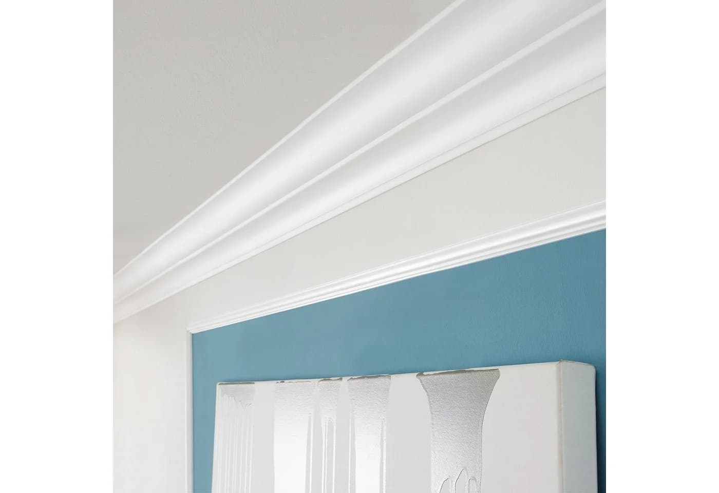 Decosa Zierleiste Deckenleiste ST30 Weiß Modern - Bild 5