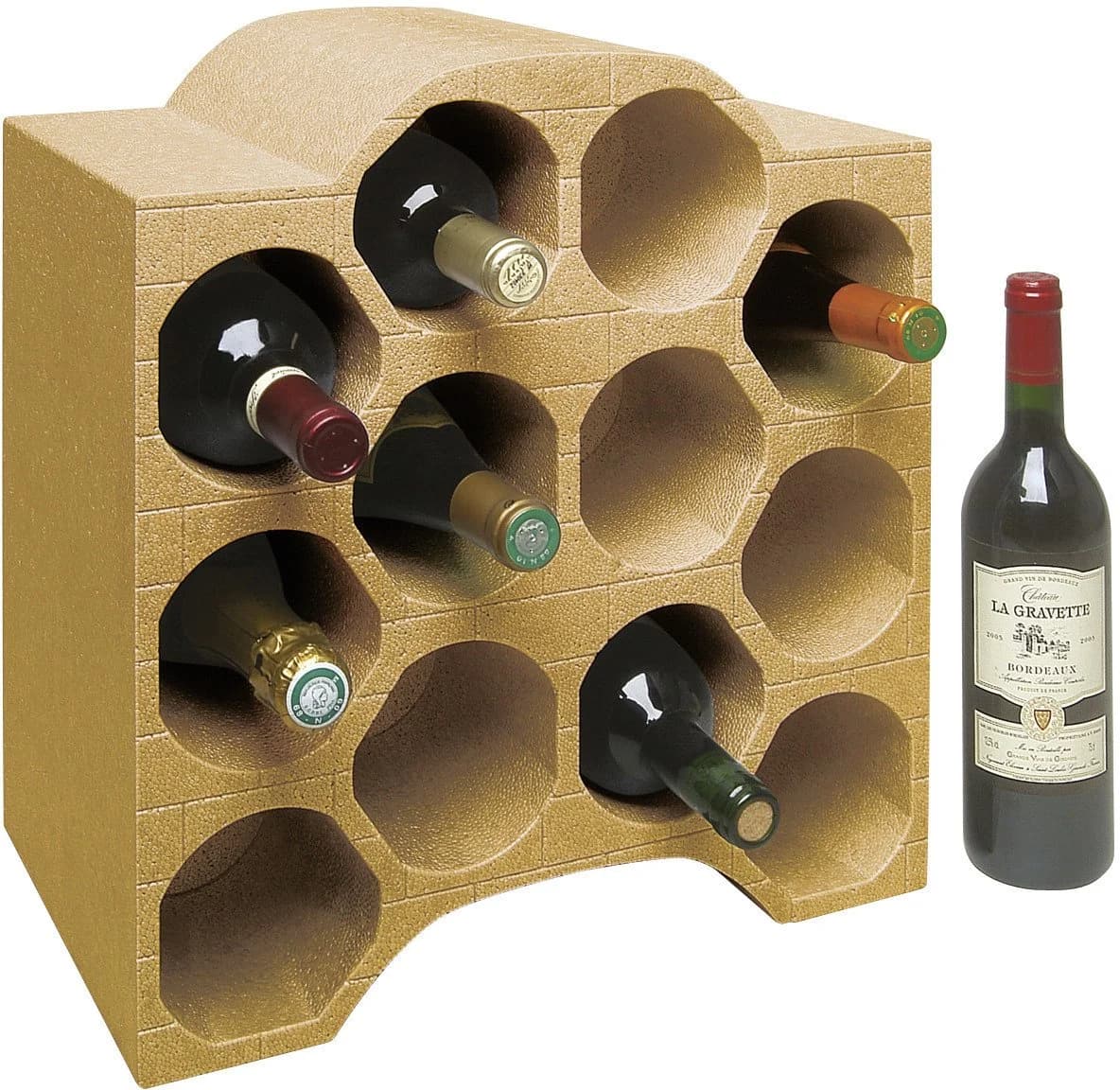 Climapor Weinregal Terra Polystyrol Stapelbar - Bild 2