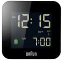 Braun BC08B-DCF Funkwecker Schwarz Negatives Display Bild 2