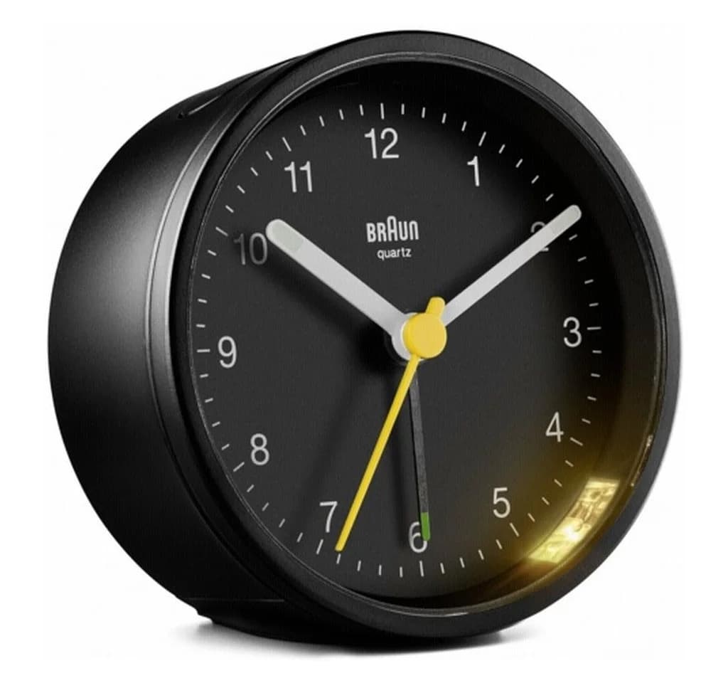 Braun Wecker Reflex BC12 Schwarz - Quarz Uhrwerk - Bild 2
