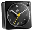 Braun BC02XB Quarzwecker Schwarz mit Lichtfunktion und Schlummer Bild 1