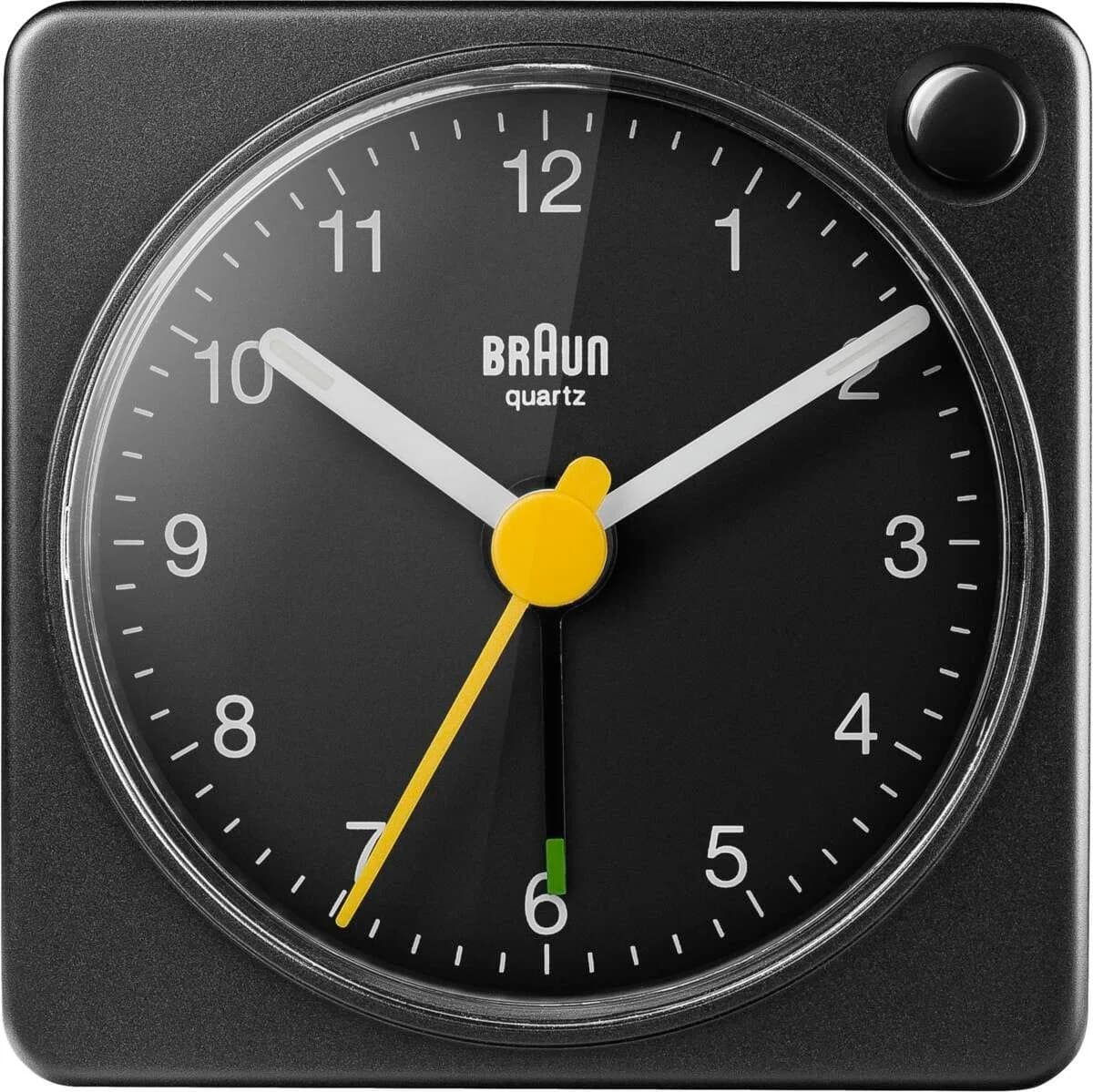 Braun BC02XB Quarzwecker Schwarz mit Lichtfunktion und Schlummer - Bild 5