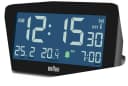 Braun BC10B Funkwecker Schwarz - Atomuhr-Synchronisation & Snooze-Funktion Bild 1