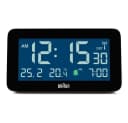 Braun BC10B Funkwecker Schwarz - Atomuhr-Synchronisation & Snooze-Funktion Bild 2