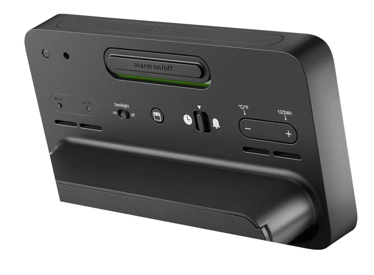 Braun BC10B Funkwecker Schwarz - Atomuhr-Synchronisation & Snooze-Funktion - Bild 5