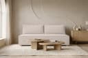 Kaiser Möbel Sofa DUO mit Schlaffunktion und Bettkasten Beige Bild 2