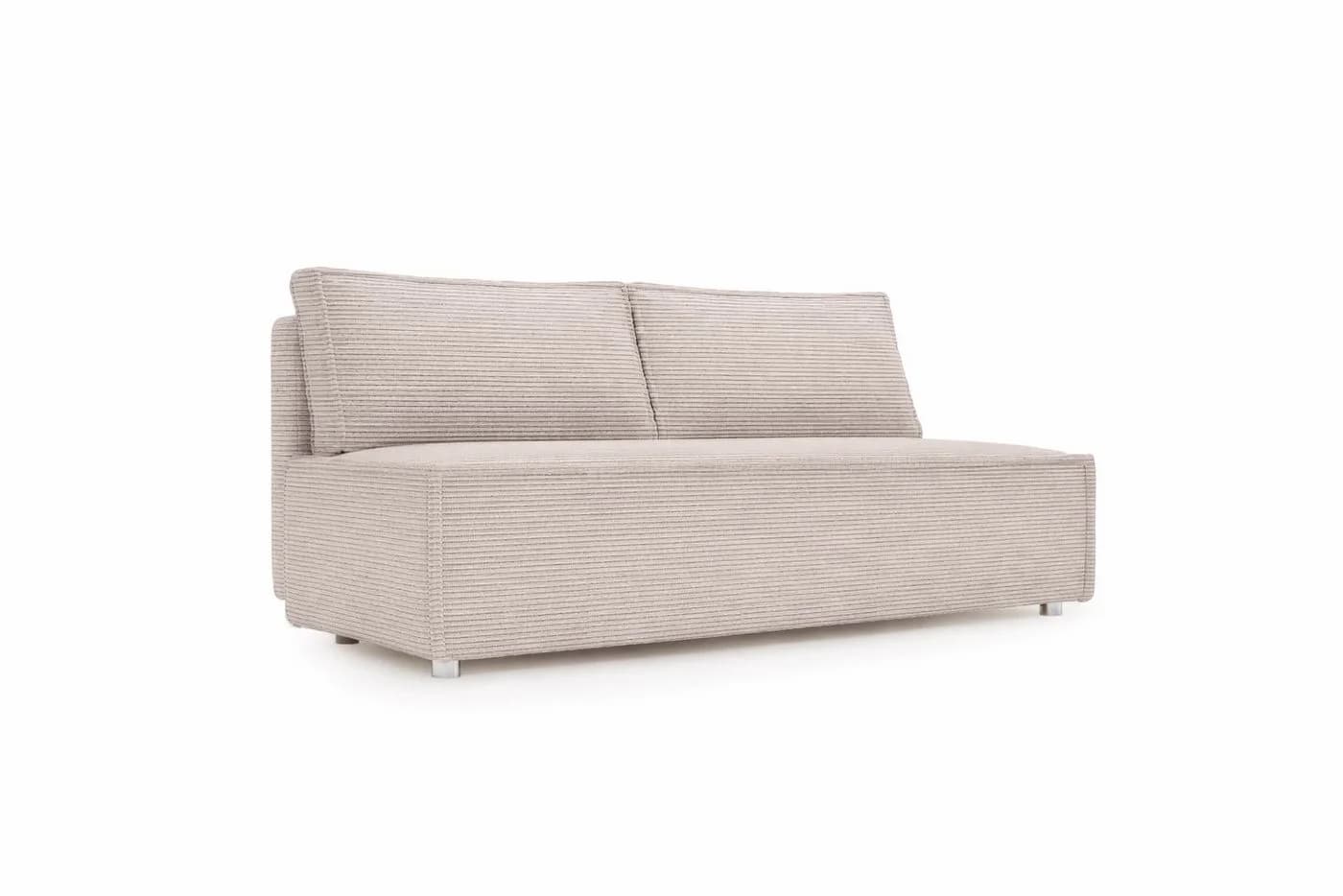 Kaiser Möbel Sofa DUO mit Schlaffunktion und Bettkasten Beige - Bild 3