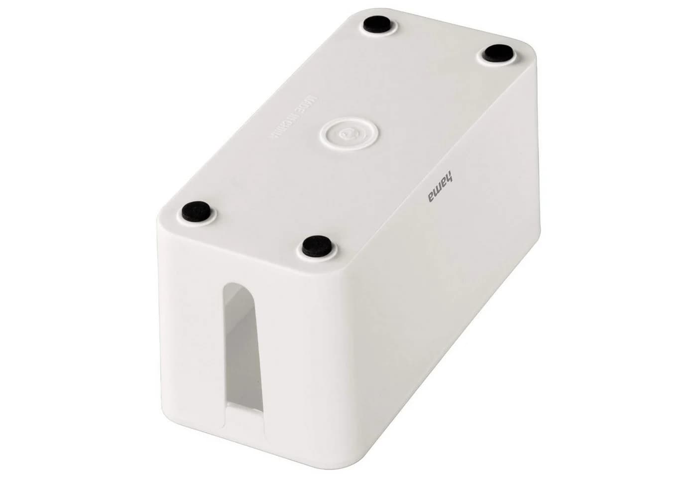 Hama Kabelbox Mini Weiß Kunststoff Kabelmanager Ladebox - Bild 5