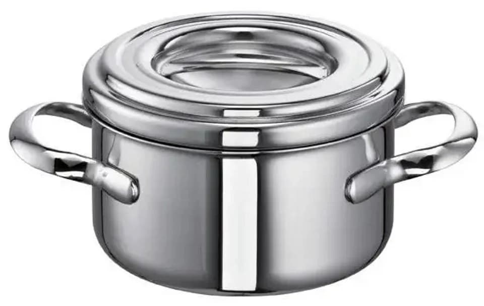 SCHULTE-UFER Bratentopf Romana Edelstahl Silber
