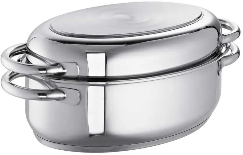 Schulte Ufer Multi-Bräter Silber Edelstahl Induktion 34 cm