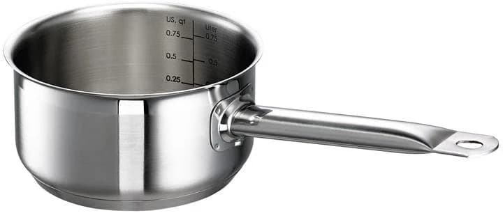Schulte-Ufer Kochtopf "Little Lilly" Silber Edelstahl Induktion