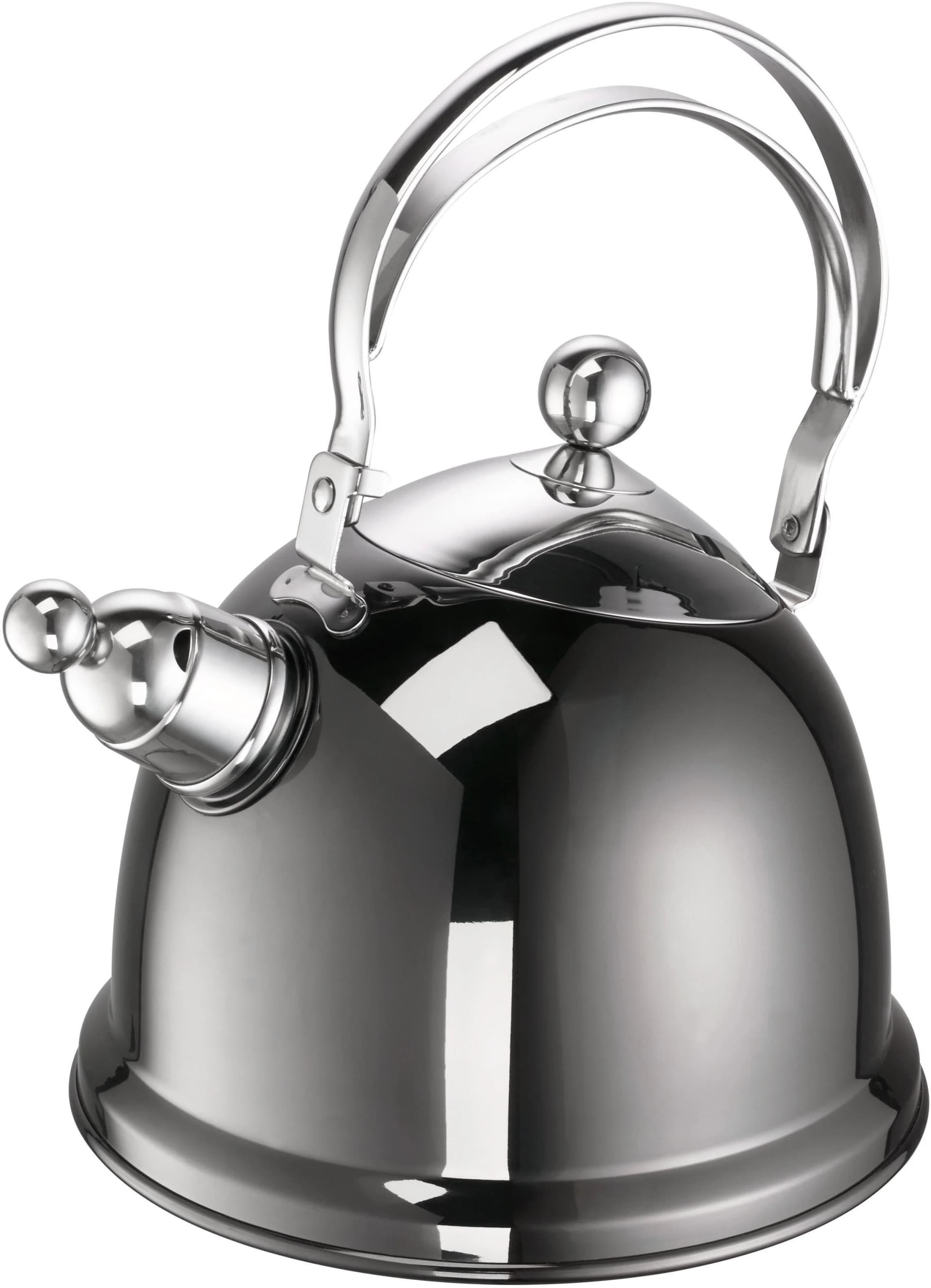 SCHULTE-UFER Luna Wasserkessel 1,7 Liter Anthrazit Edelstahl Induktion