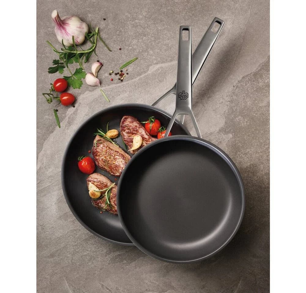SCHULTE-UFER Bratpfanne Astral UniverSUS 20 cm Edelstahl Schwarz - Bild 5