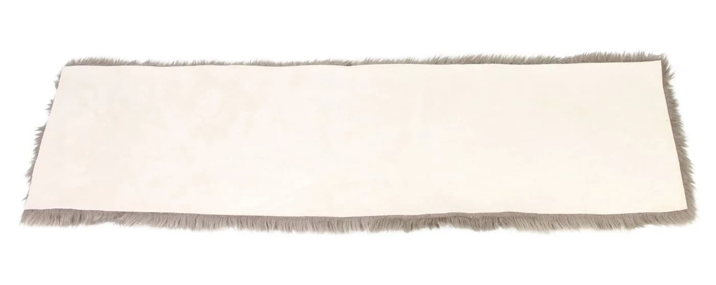 Frank Flechtwaren Tischläufer Light Platin Kunstfell Beige/Braun - Bild 3