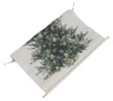 Frank Flechtwaren LED Wanddeko "Christbaum" aus Stoff Beige/Weiß Bild 5