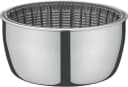Küchenprofi Salatschleuder Schwarz Edelstahl Seilzugtechnik Bild 4